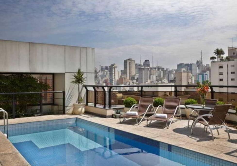Easy Star - Flat Hotel Transamerica - Vb03G São Paulo Exteriör bild